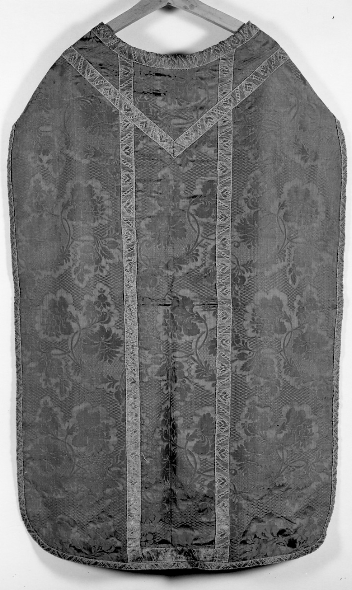 paramento liturgico, insieme - manifattura ligure (prima metà sec. XVIII)