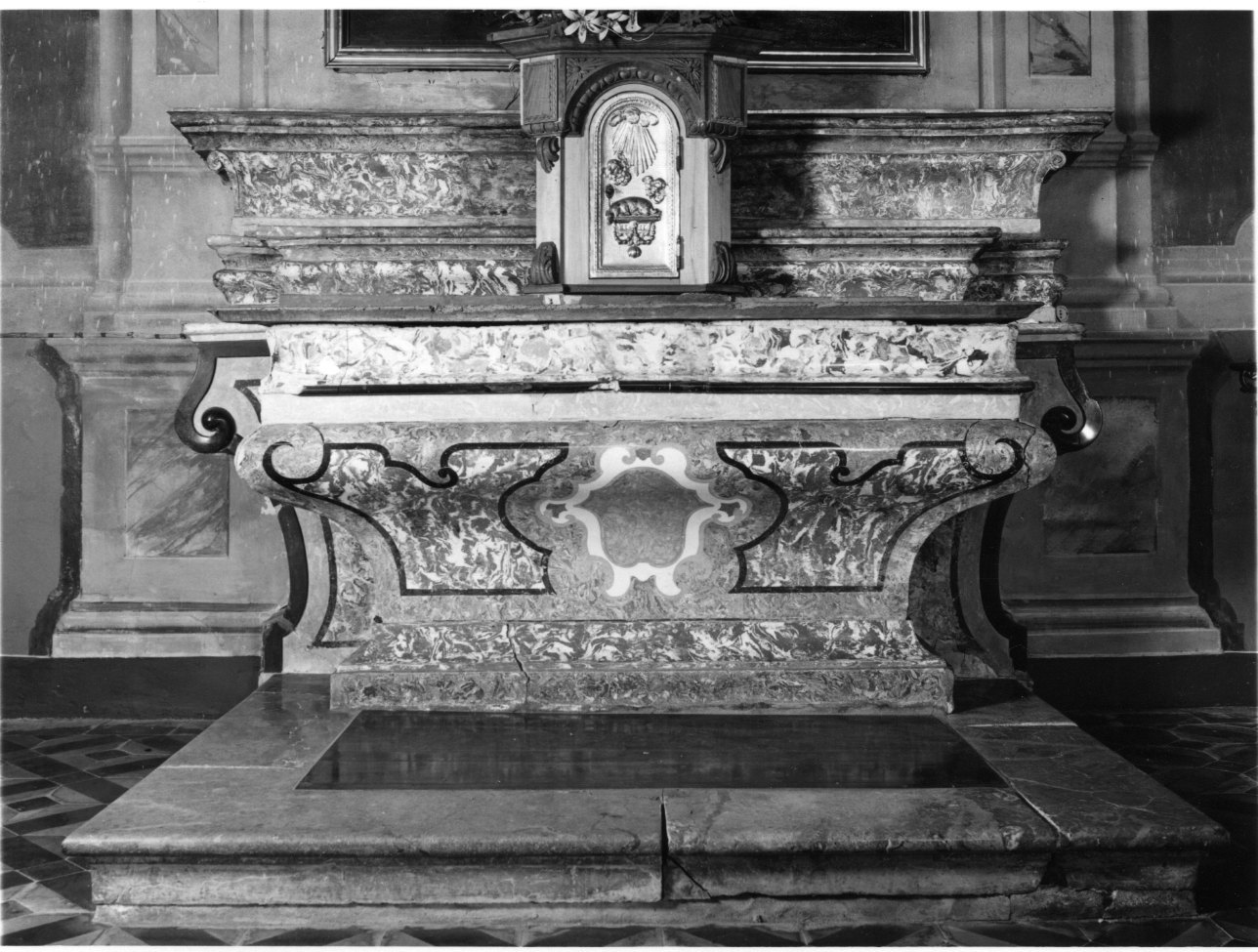altare, opera isolata - bottega piemontese (primo quarto sec. XIX)
