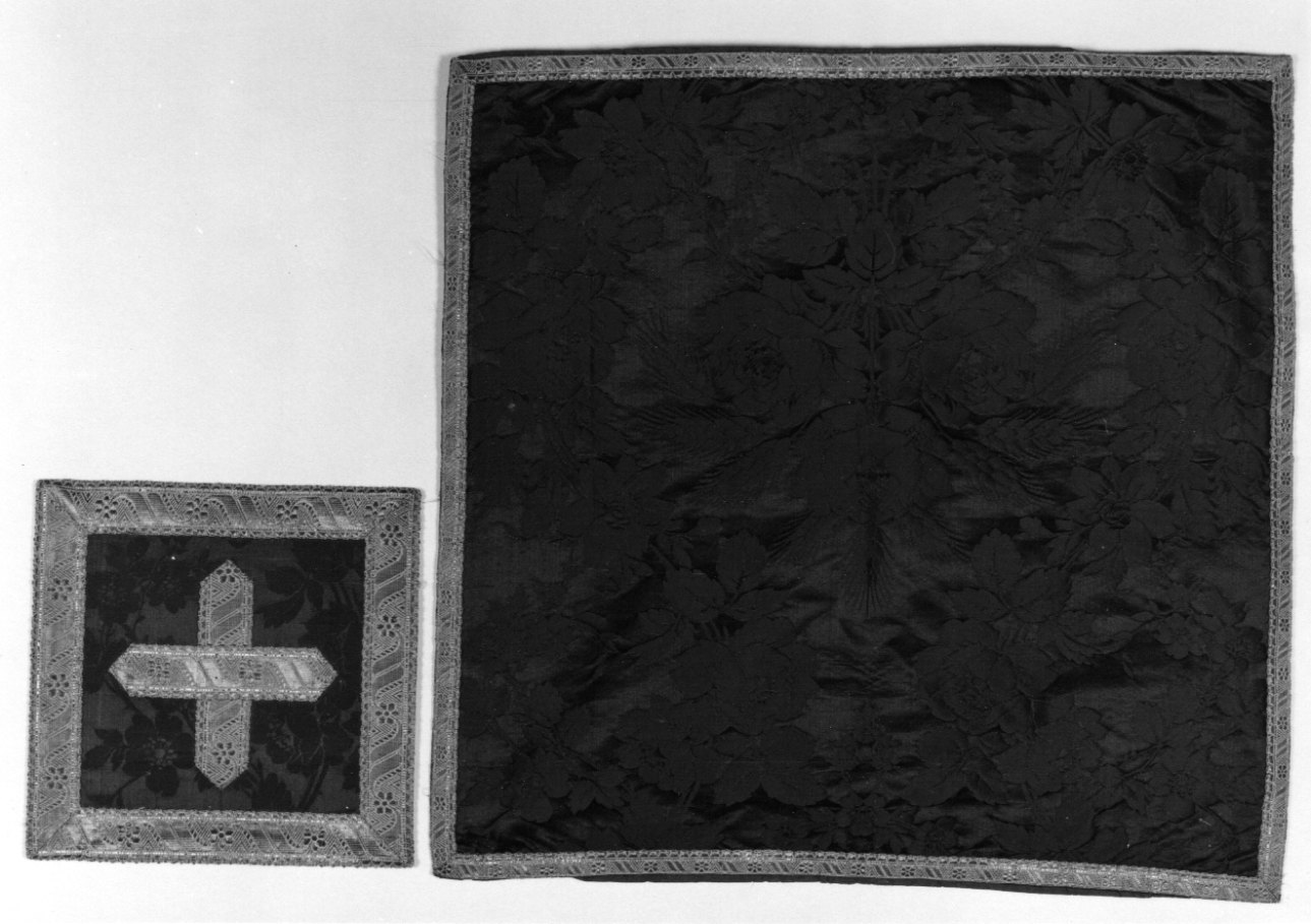 velo di calice, elemento d'insieme - manifattura piemontese (primo quarto sec. XX)