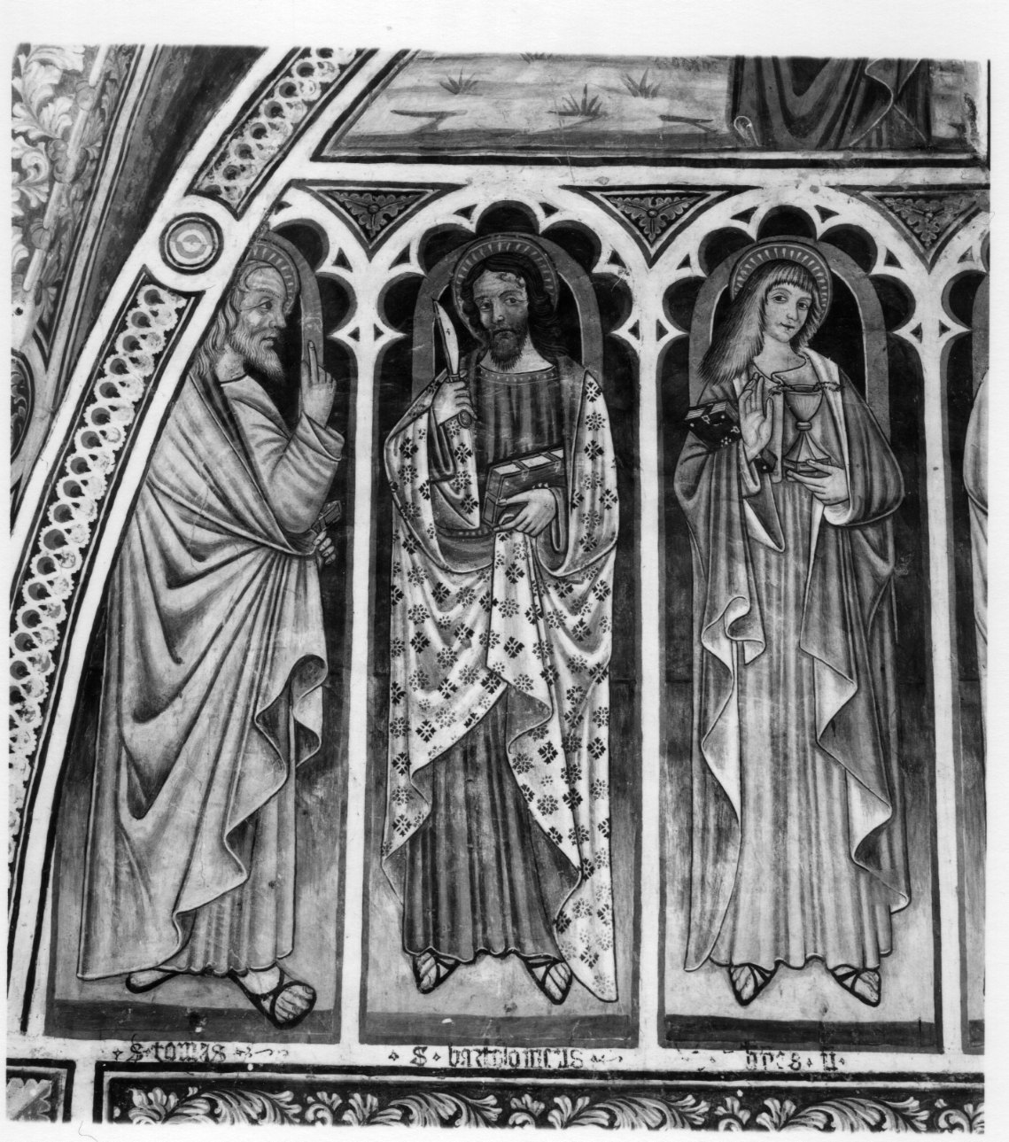 apostoli (dipinto, ciclo) di Maestro di Roccaverano (ultimo quarto sec. XV)