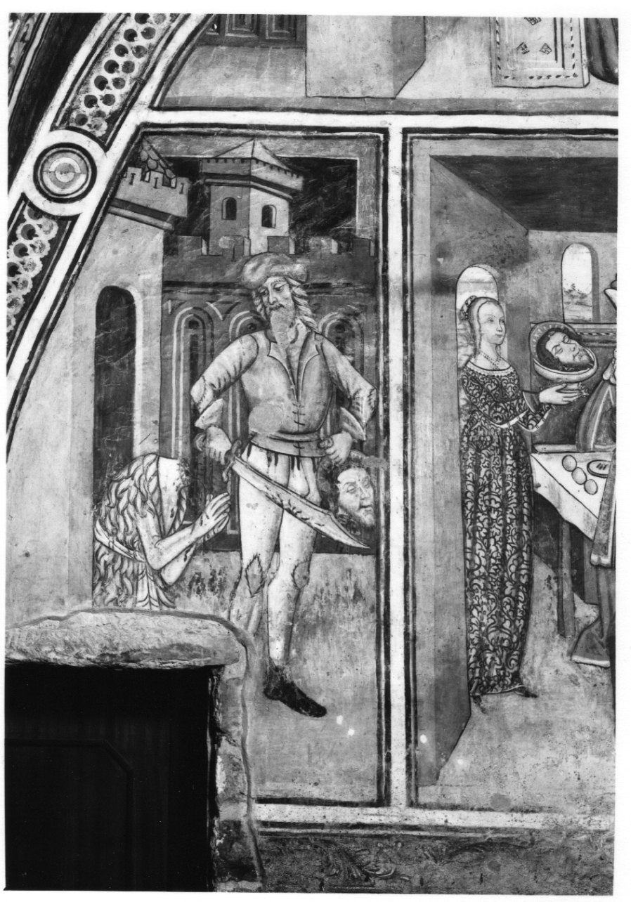 decapitazione di San Giovanni Battista (dipinto) di Maestro di Roccaverano (ultimo quarto sec. XV)