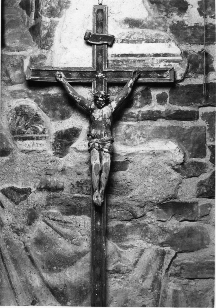 Cristo crocifisso dolente (crocifisso, opera isolata) - ambito astigiano (fine/inizio secc. XVIII/ XIX)