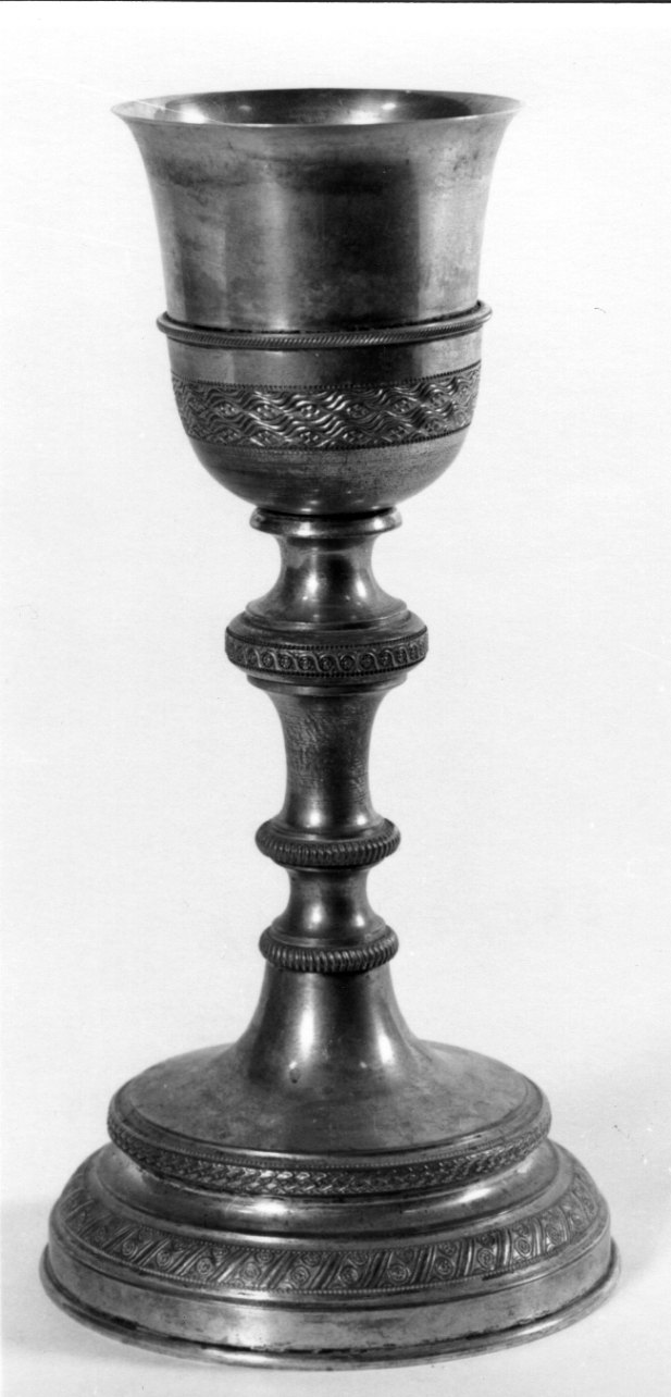 calice, opera isolata - bottega piemontese (fine/inizio secc. XIX/ XX)