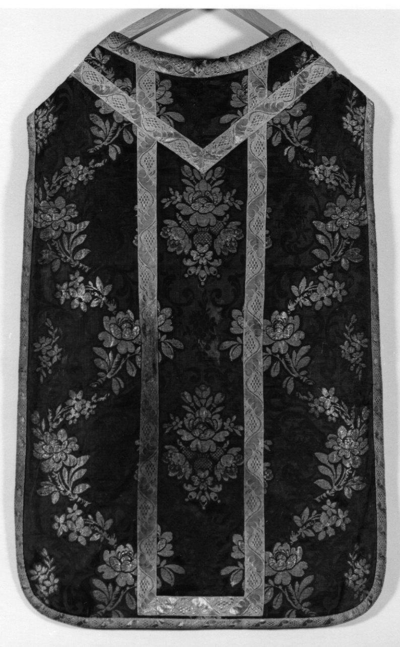 paramento liturgico, insieme - manifattura italiana (seconda metà sec. XIX)