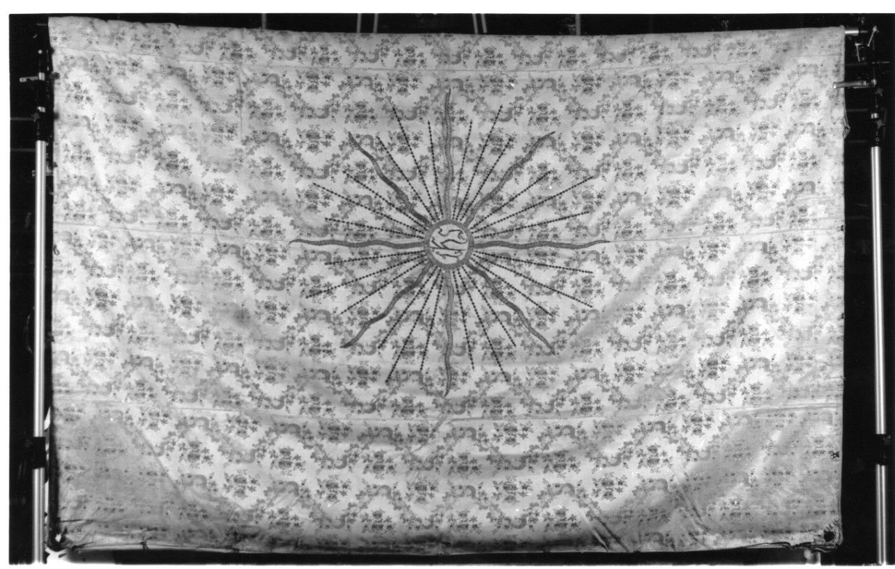 cielo di baldacchino, opera isolata - manifattura italiana (seconda metà sec. XIX)