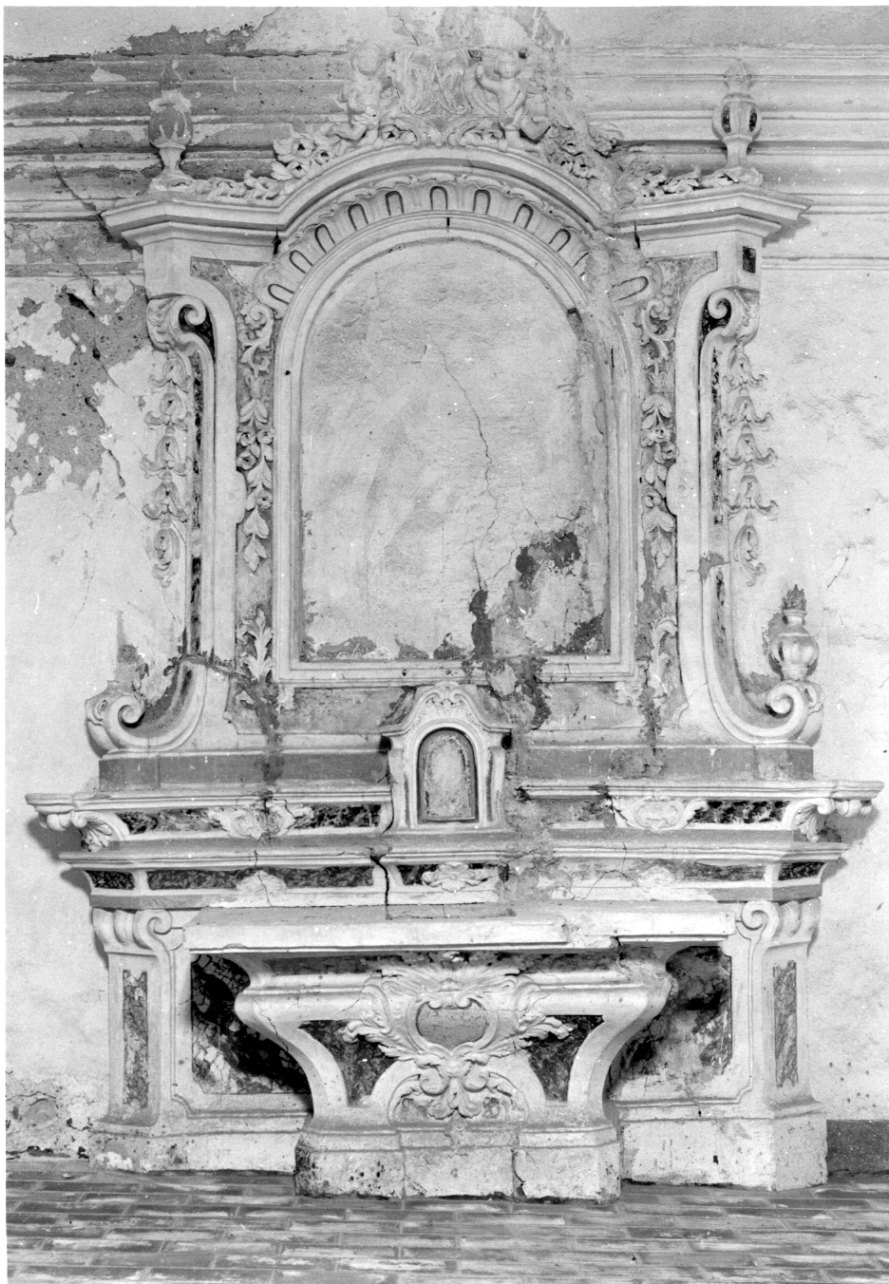 altare, serie - ambito astigiano (metà sec. XVIII)