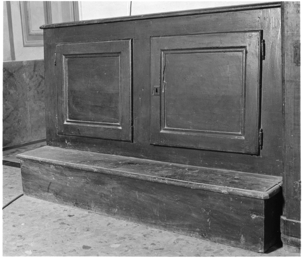 inginocchiatoio, opera isolata - bottega astigiana (seconda metà sec. XIX)