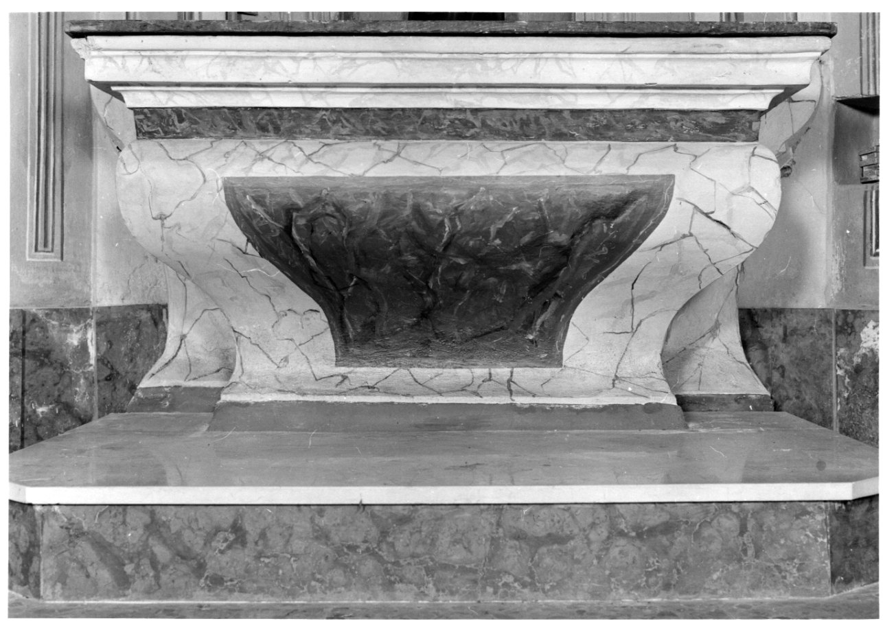 altare, opera isolata - ambito astigiano (prima metà sec. XIX)