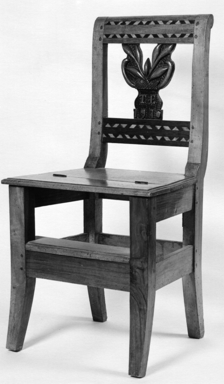 sedia, opera isolata - ambito astigiano (primo quarto sec. XX)