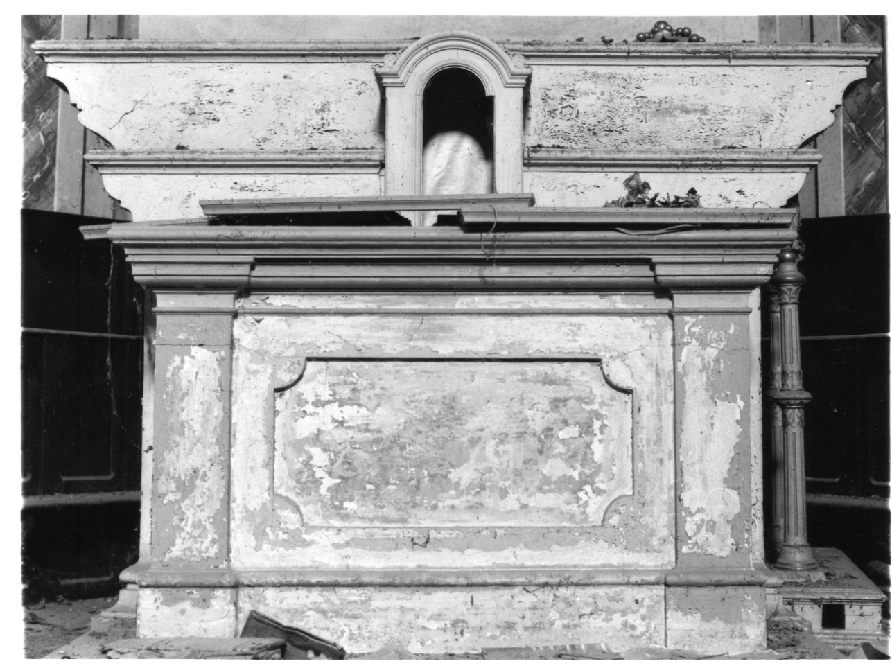 altare maggiore, opera isolata - bottega astigiana (seconda metà sec. XIX)