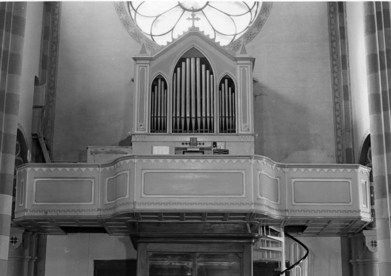 tribuna d'organo, opera isolata - ambito astigiano (fine sec. XIX)
