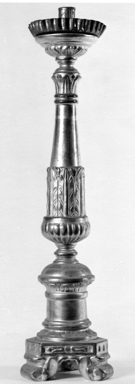 candeliere, serie - ambito piemontese (inizio sec. XIX)