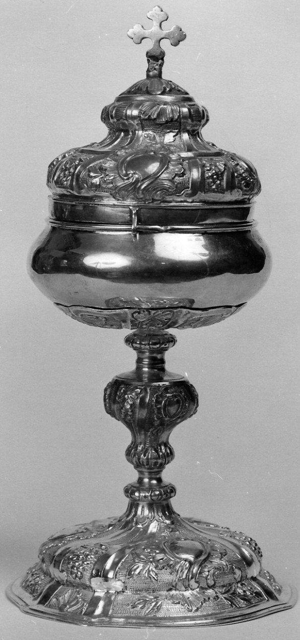 pisside, opera isolata - ambito torinese (sec. XVIII)