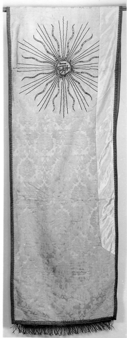 velo omerale, opera isolata - manifattura italiana (sec. XIX)