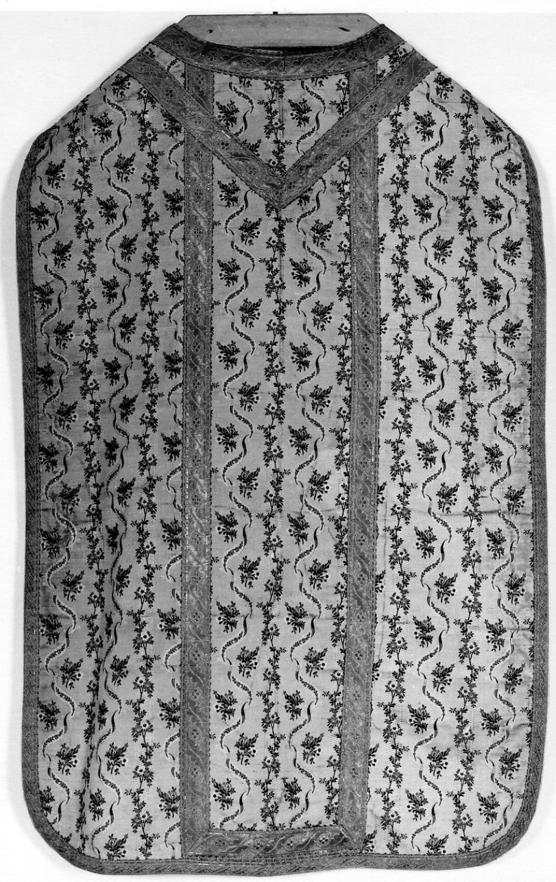 paramento liturgico, insieme - manifattura italiana (ultimo quarto sec. XVIII)