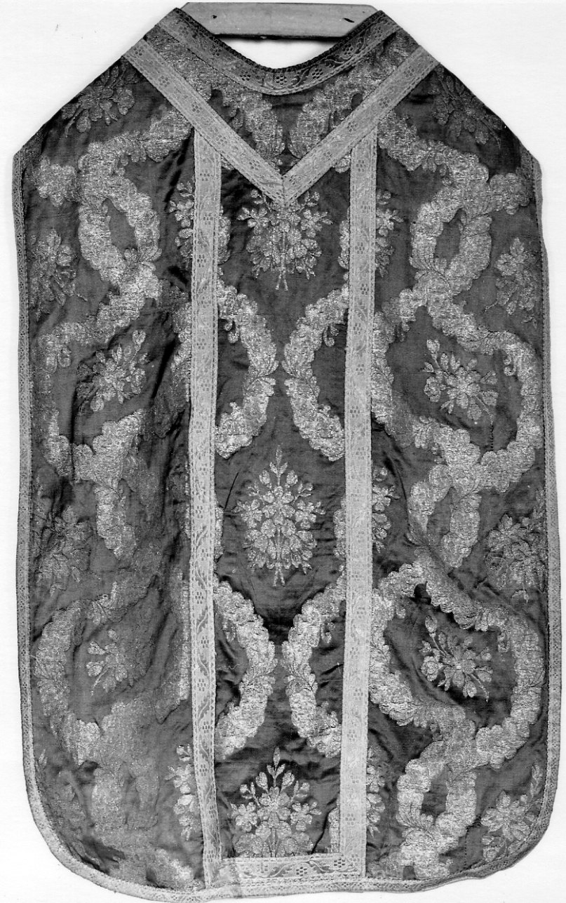paramento liturgico, insieme - manifattura italiana (seconda metà sec. XIX)