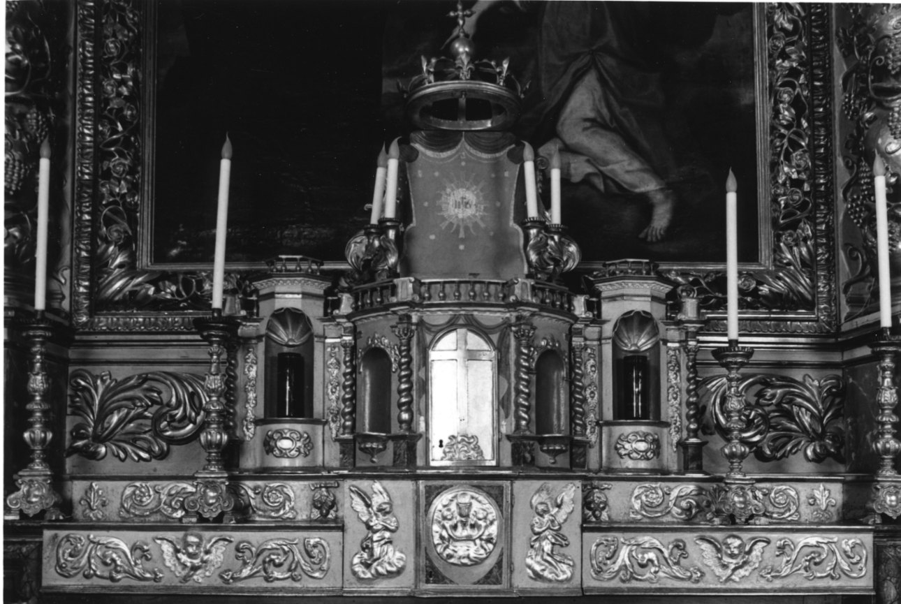 tabernacolo - a tempietto, opera isolata - bottega francese (sec. XVII)