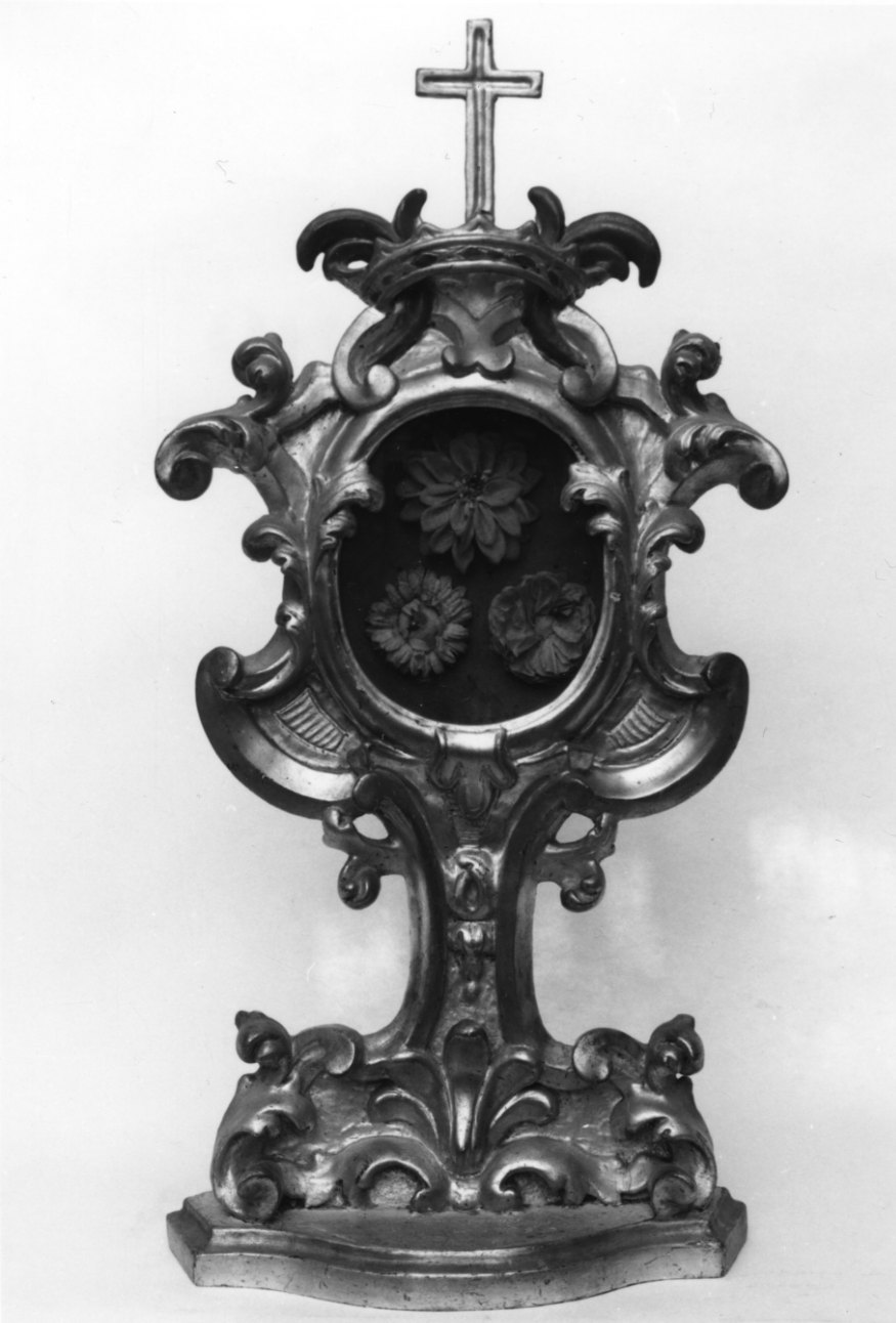 reliquiario, opera isolata - bottega piemontese (metà sec. XVIII)