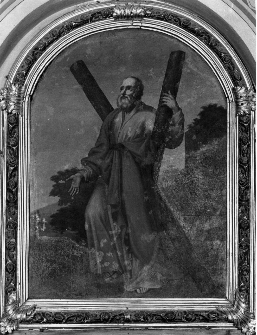 Sant'Andrea (dipinto, opera isolata) - ambito piemontese (secondo quarto sec. XVIII)