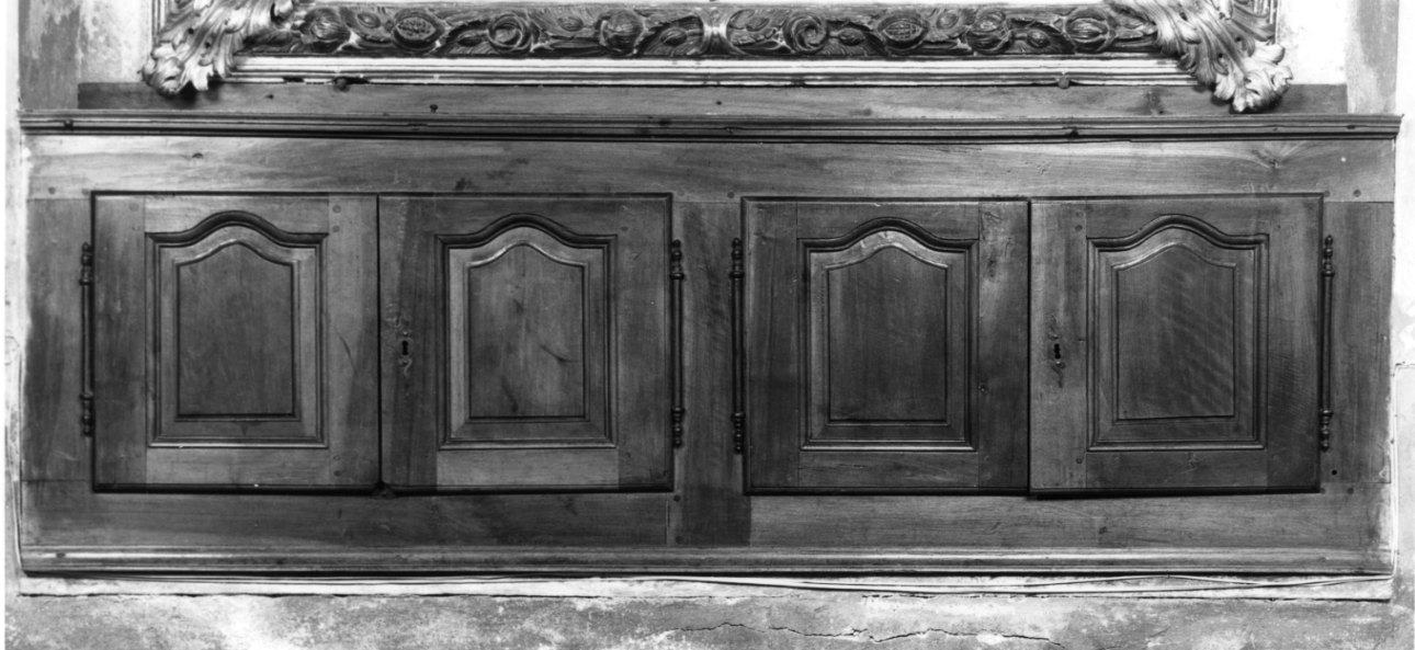 credenza, opera isolata di Rengui (sec. XVIII)