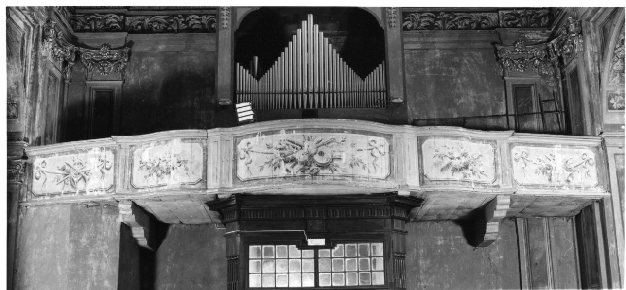 cantoria, opera isolata - ambito piemontese (seconda metà sec. XIX)