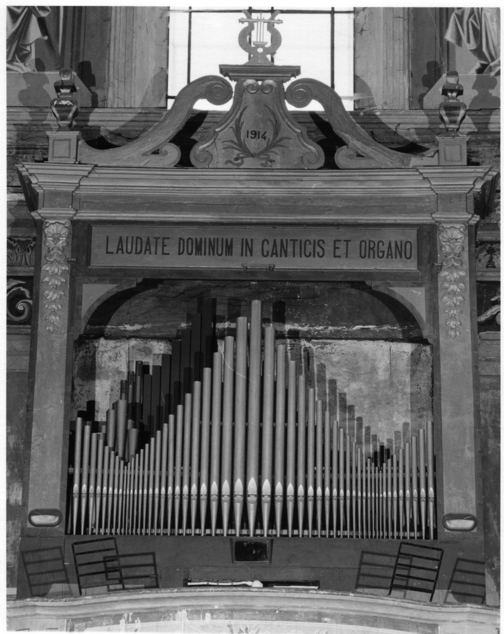 cassa d'organo, opera isolata - bottega piemontese (sec. XX)