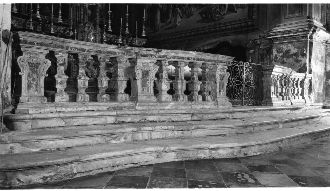 balaustrata, opera isolata - bottega piemontese (prima metà sec. XVIII)