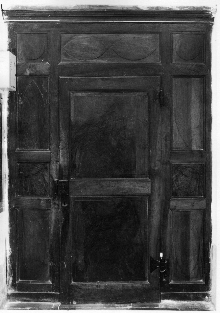 porta, opera isolata - bottega piemontese (sec. XIX)