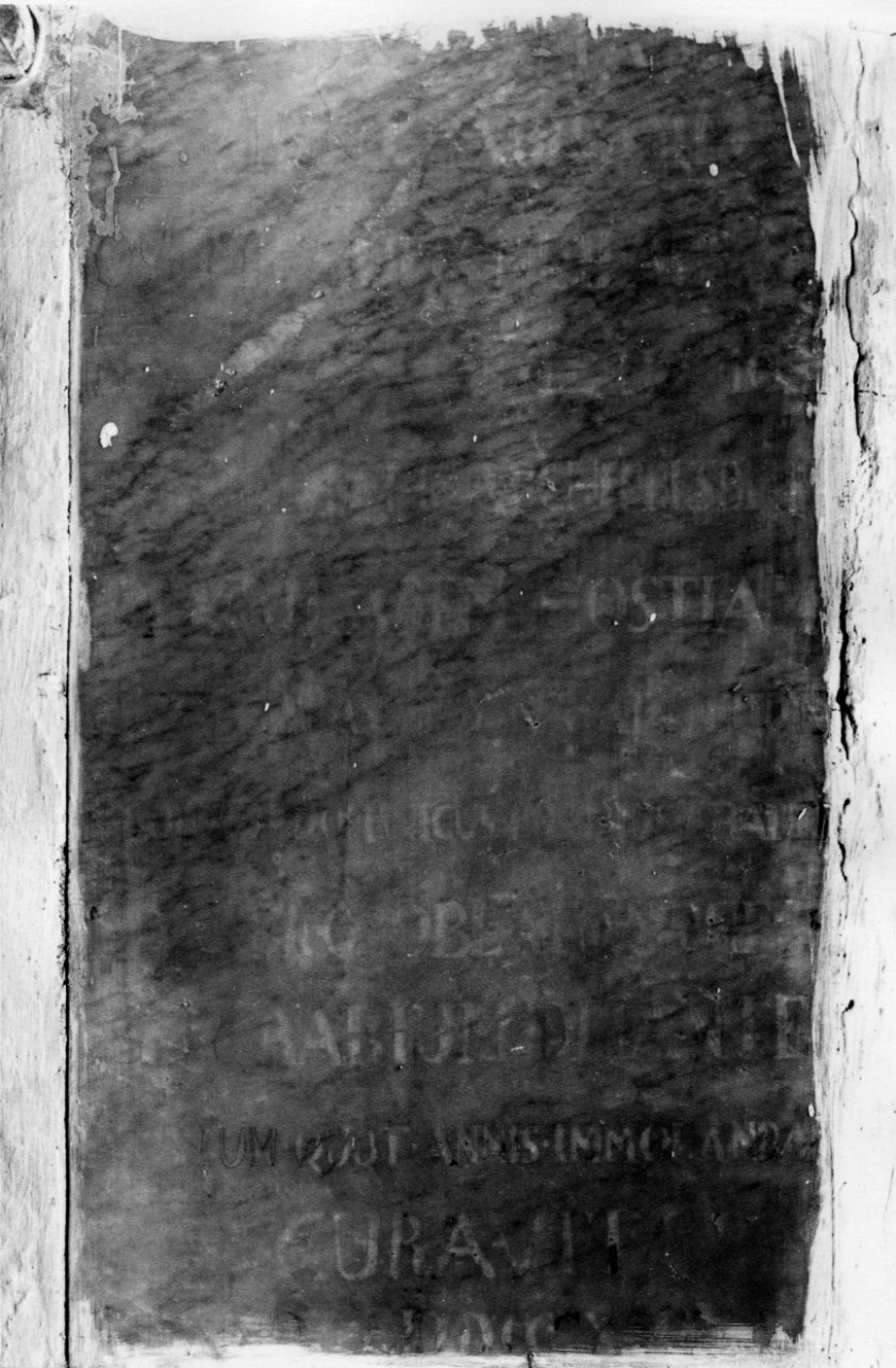 lapide, opera isolata - bottega piemontese (sec. XIX)