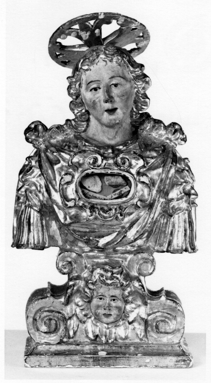 San Defendente (reliquiario - a busto, opera isolata) - bottega piemontese (sec. XVII)