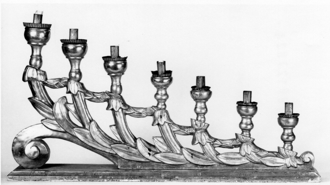 candelabro, serie di Ansaldi Bernardino (sec. XX)