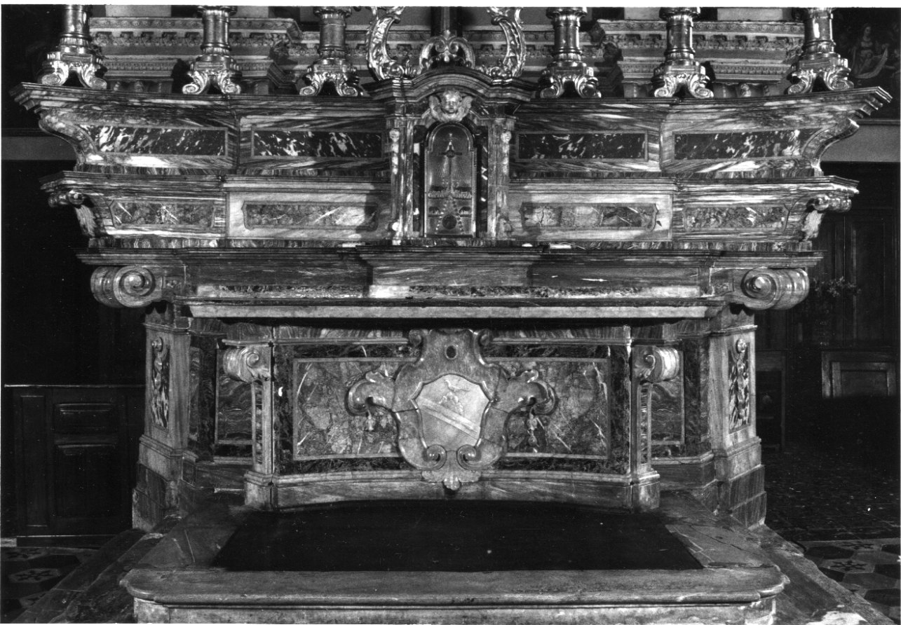 altare maggiore, opera isolata di Scala A (sec. XVIII)