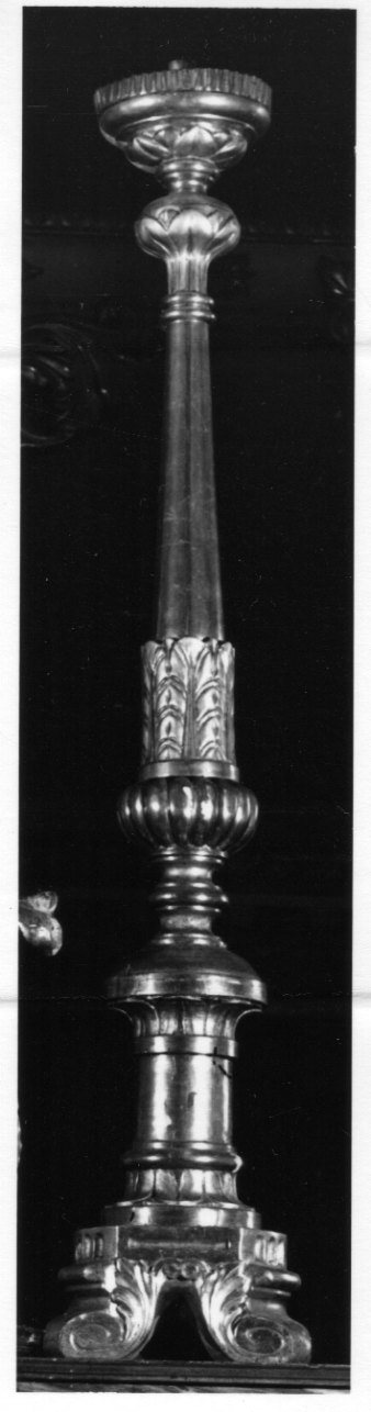 candeliere d'altare, serie di Prinotti Ditta (fine, prima metà sec. XIX, sec. XX)