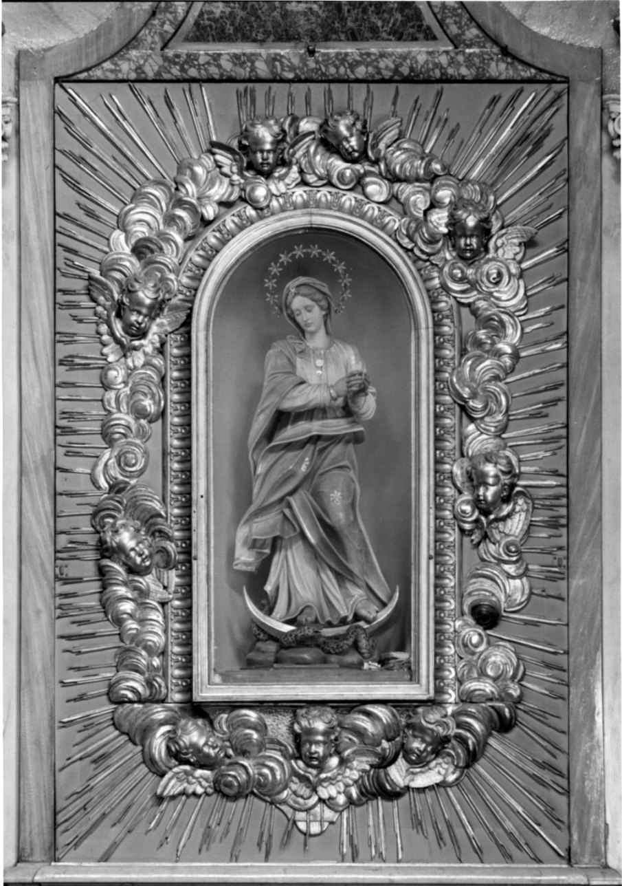 cornice, opera isolata - bottega piemontese (metà sec. XIX)