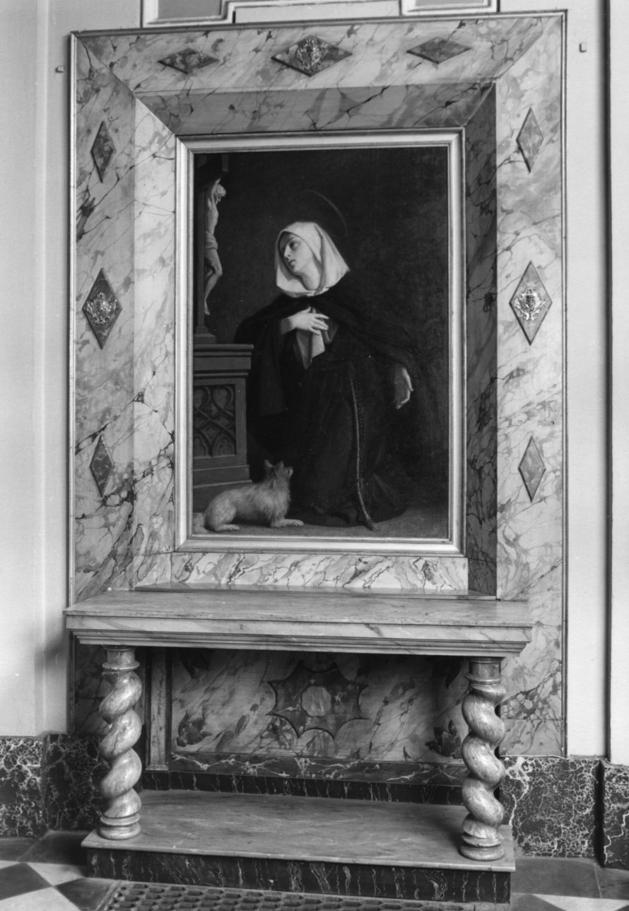 altare, opera isolata - bottega piemontese (fine/inizio secc. XIX/ XX)