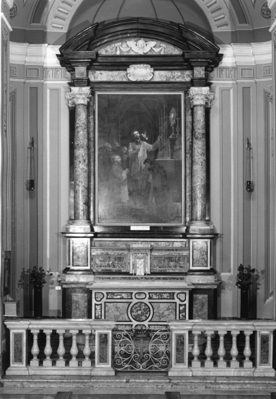 altare, opera isolata - bottega piemontese (terzo quarto sec. XIX)