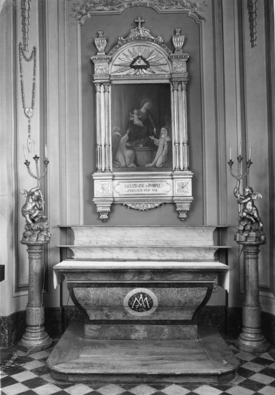 altare, opera isolata - bottega piemontese (ultimo quarto sec. XVIII)