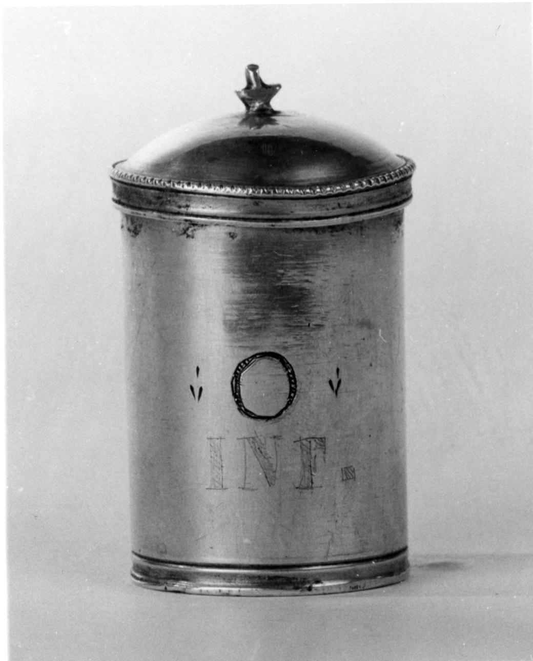 vasetti per oli santi, opera isolata - bottega piemontese (fine/inizio secc. XIX/ XX)