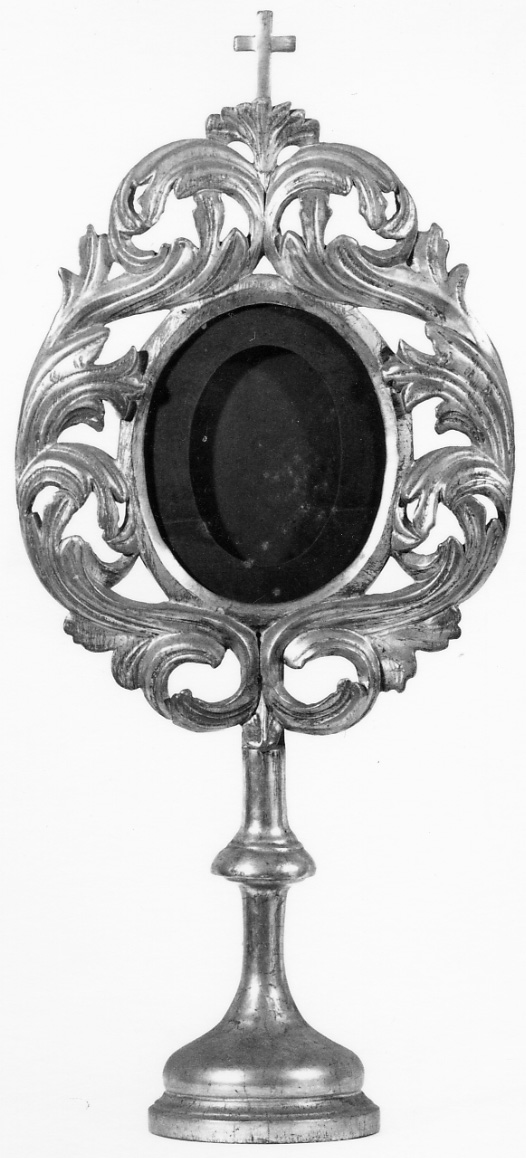 ostensorio, serie - bottega piemontese (seconda metà sec. XVIII)