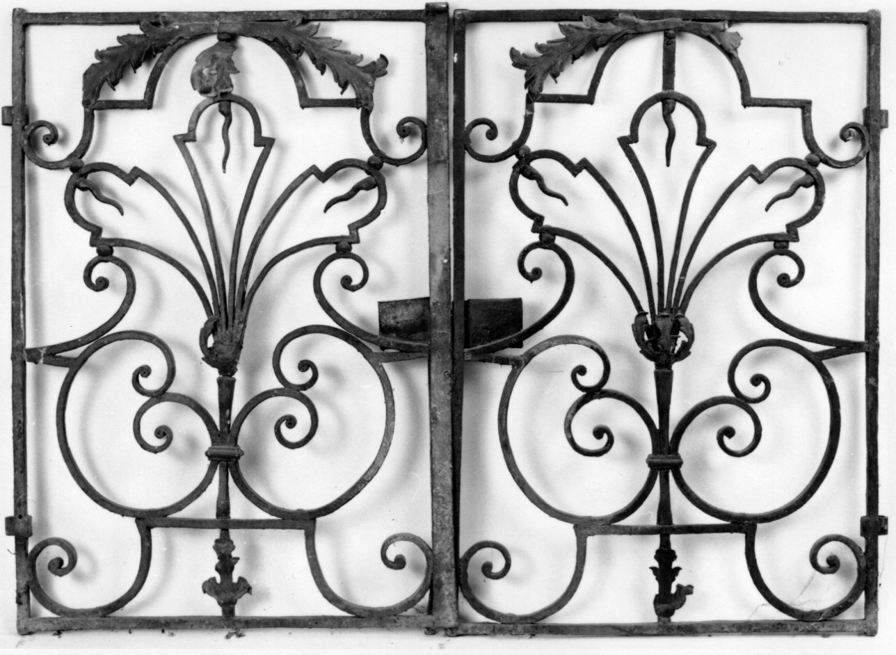 cancello di balaustra, opera isolata - bottega piemontese (seconda metà sec. XVIII)