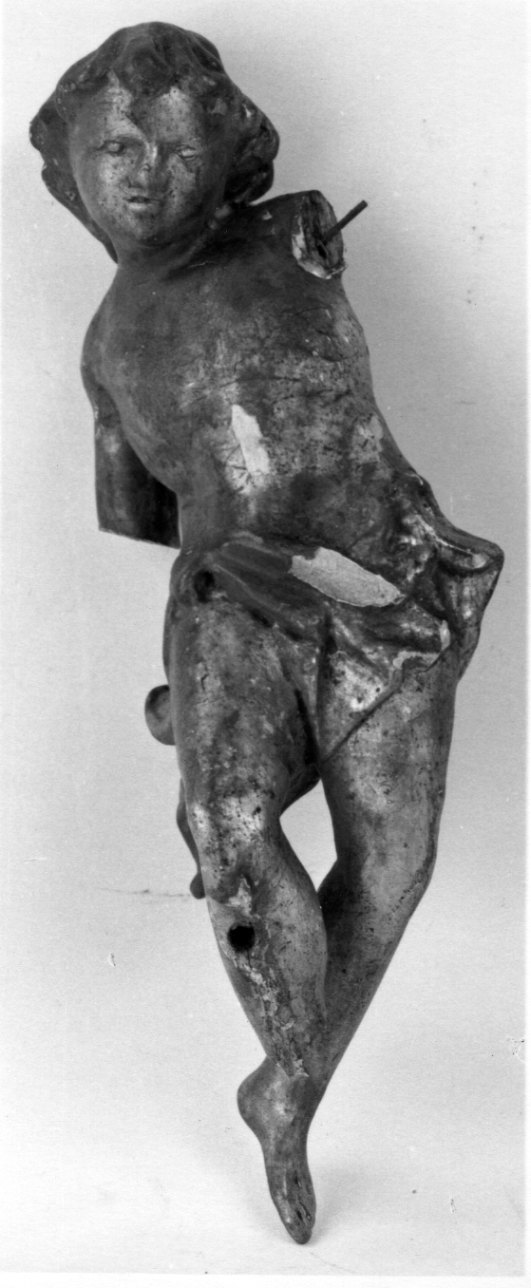 angelo (statuetta, serie) - bottega piemontese (prima metà sec. XVIII)