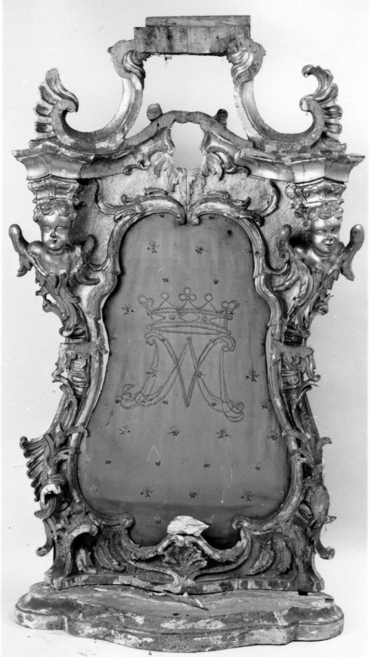 tronetto per esposizione eucaristica, opera isolata - bottega piemontese (secondo quarto sec. XVIII)