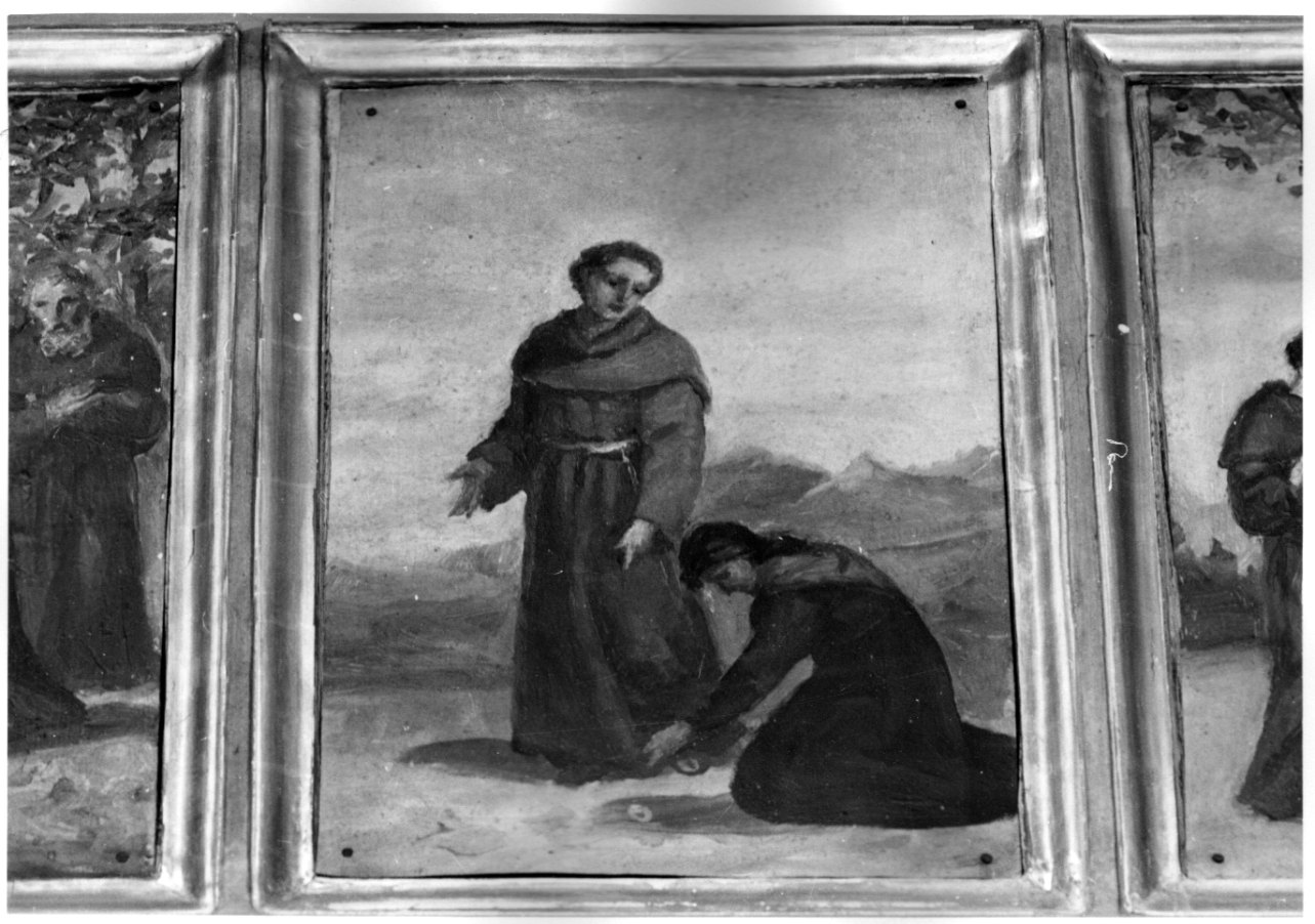 episodi della vita di Sant'Antonio da Padova (dipinto, ciclo) - ambito piemontese (sec. XIX)