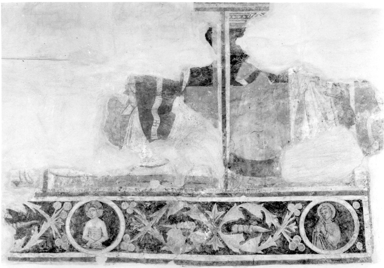 Ecce Homo e San Giovanni evangelista (dipinto) - ambito piemontese (fine sec. XIV)