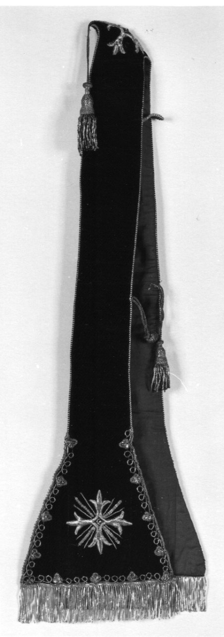 stola, opera isolata - manifattura piemontese (sec. XIX)