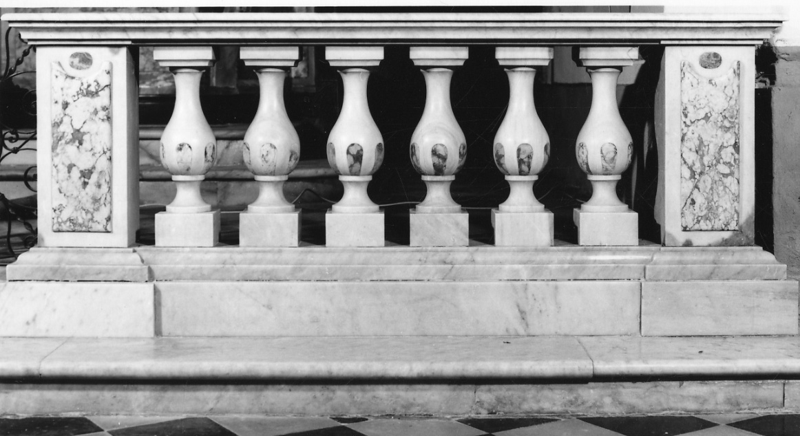 balaustrata, opera isolata di Casabella Giovan Battista (bottega) (primo quarto sec. XIX)