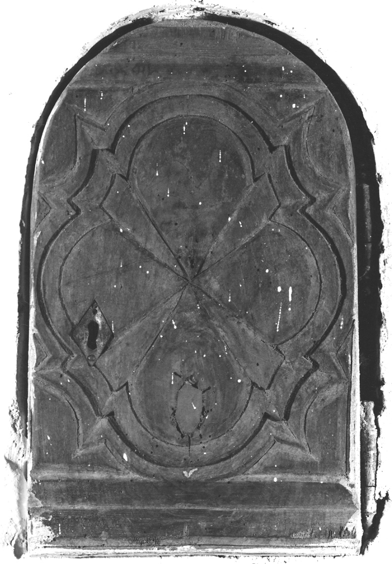 sportello di tabernacolo, opera isolata - bottega piemontese (seconda metà sec. XVIII)