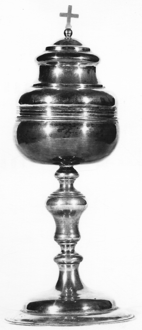 pisside, opera isolata - bottega piemontese (seconda metà sec. XVIII)