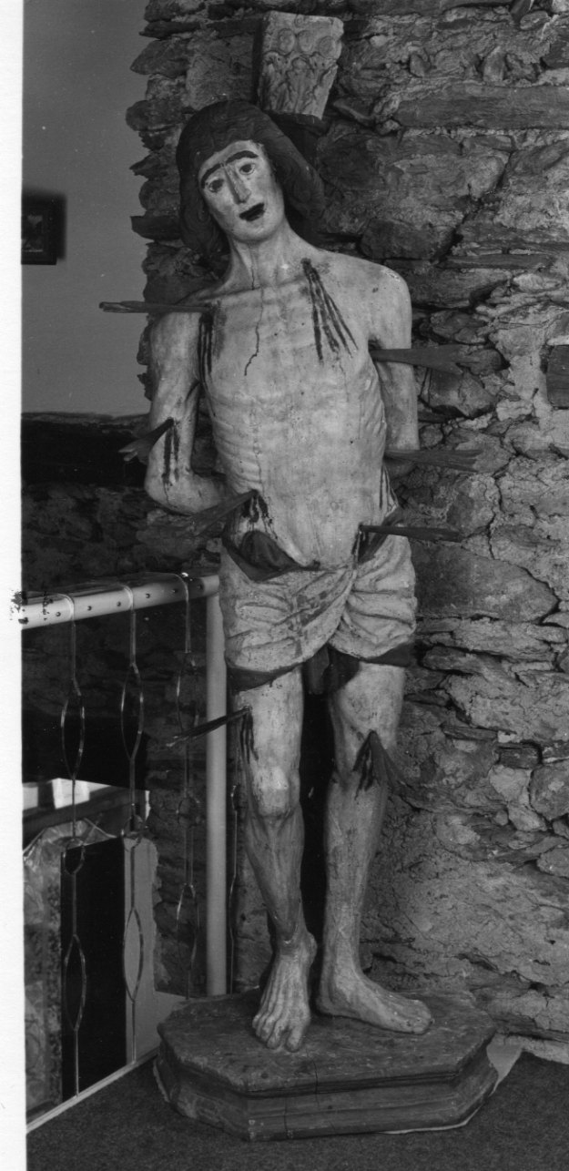 San Sebastiano (statua, opera isolata) - bottega savoiardo-piemontese (prima metà sec. XVII)