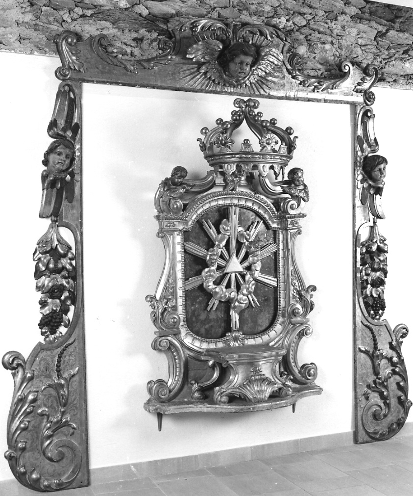 retablo, opera isolata - bottega savoiardo-piemontese (ultimo quarto sec. XVII)